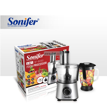 Sonifer 4-In-1 Multi-Function 600W Food Processor SF-8090