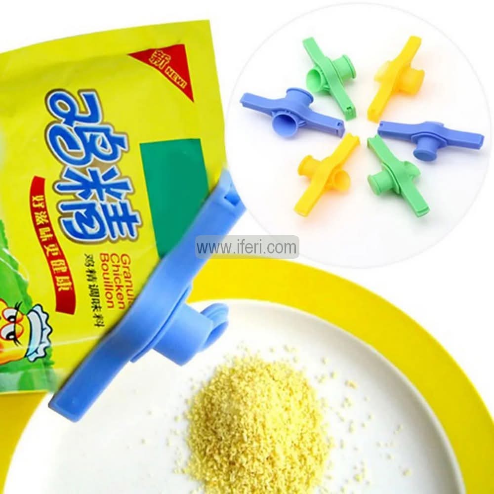 Plastic Reusable Sealing, Kitchen Packet Sealer Bag Clip, Food Storage Sealer Clip AnZ034