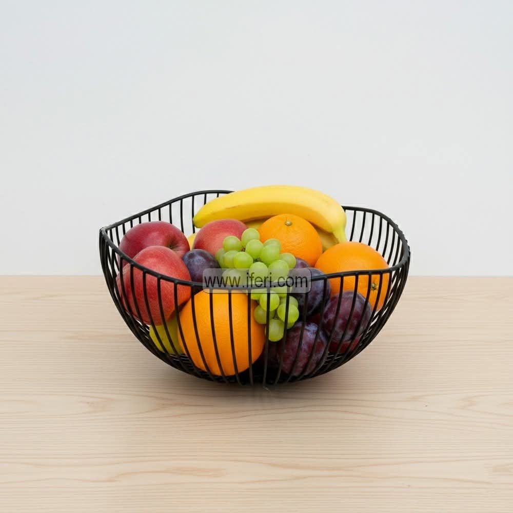 9.5" Inch Metal Fruit Basket, Multifunctional Storage Basket LB6255