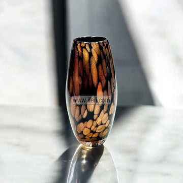 9 Inch Exclusive Glass Decorative Flower Vase RY3265-1