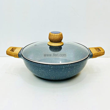 24cm SKB Die Casting Non-stick Cookware / Karai with Lid SN0031