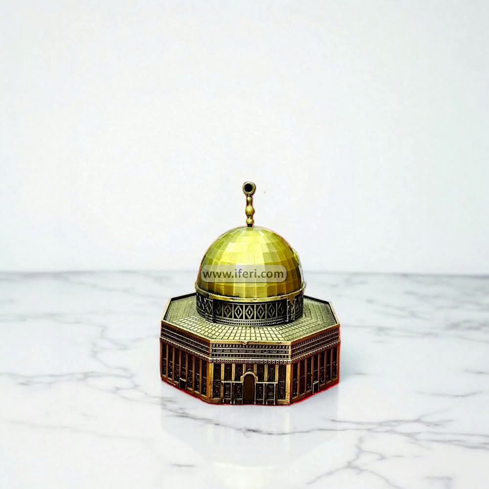 4 Inch Metal Al-Aqsa Sculpture Showpiece MT617