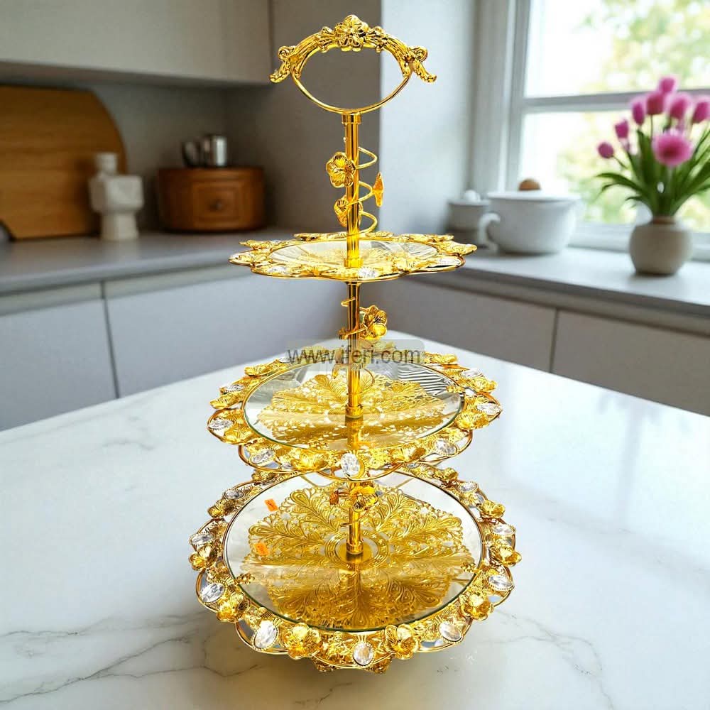 3 Tier Cake, Dessert, Appetizer Serving Stand GA8355