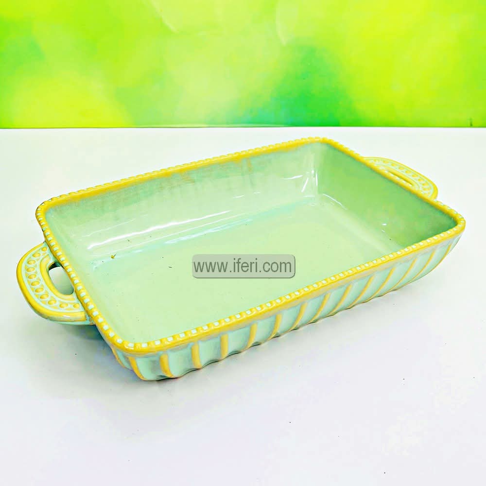 11.2 Inch Rectangle Shaped Exclusive Ceramic Casserole Dish RY3362