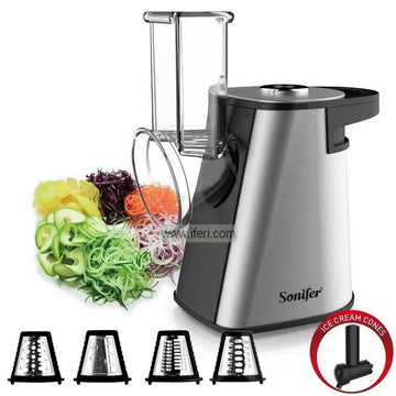 Sonifer 200W Food Processor, Electric Salad Cutter SF-5528