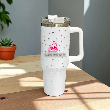 10.5 Inch Ladies Coffee Cup, Vacuum Cup, Tumbler with Handle GA8339