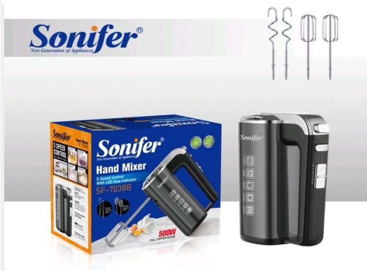 Sonifer 500W Hand Mixer Blender SF-7038B