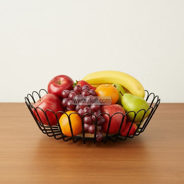 11" Inch Metal Fruit Basket, Multifunctional Storage Basket LB6249