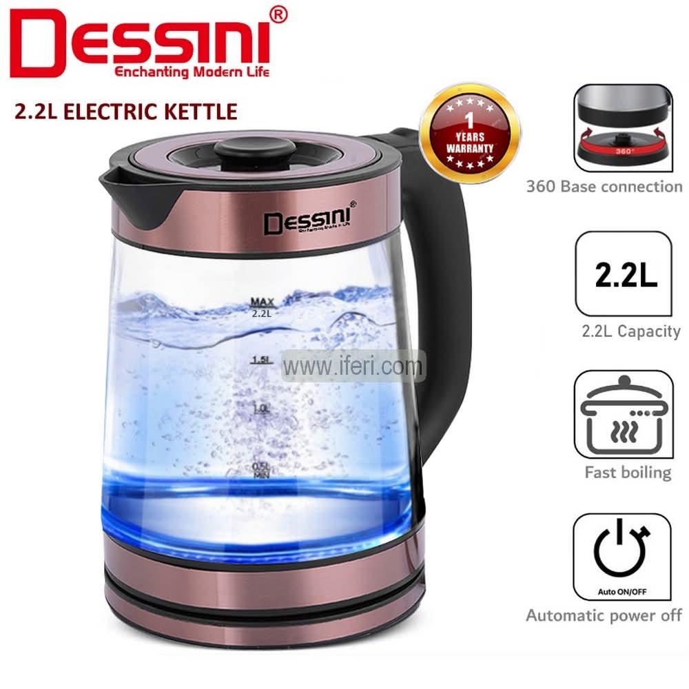 Dessini 2.2 Liter Electric Kettle DS-31SS