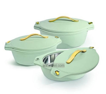 3 Pcs Jaypee Princeton Exclusive Food Storage Hotpot / Thermoware Casserole Set ALM6957