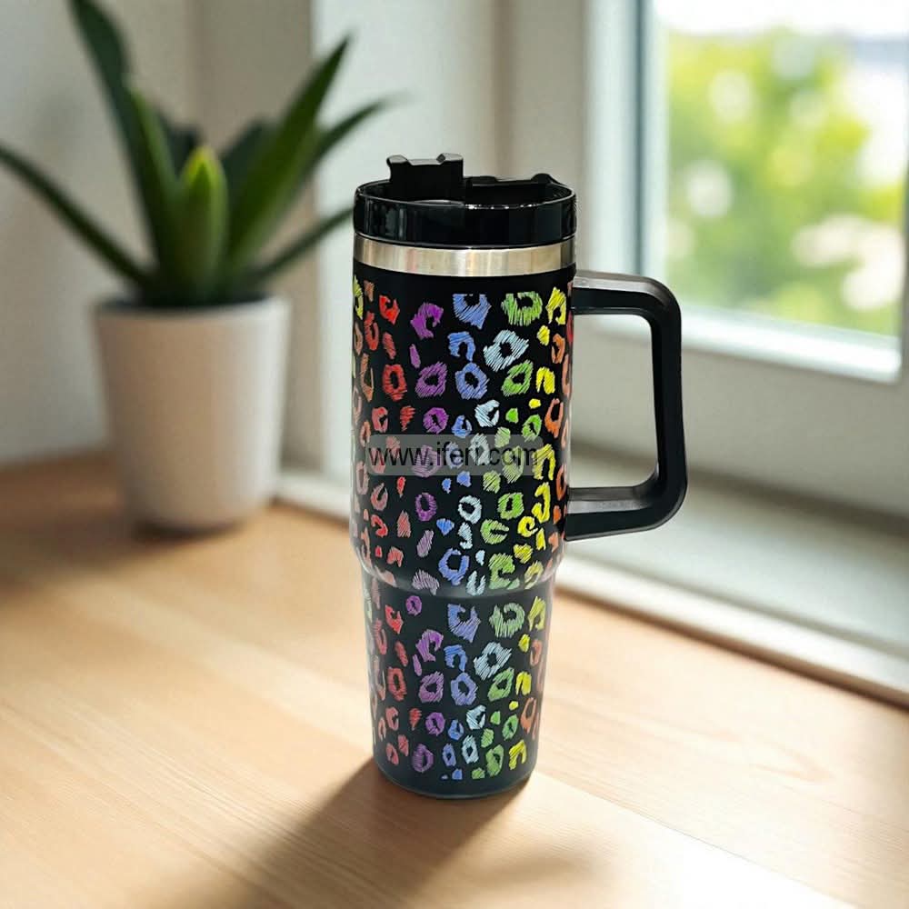 9.3 Inch Ladies Coffee Cup, Vacuum Cup, Tumbler with Handle GA8338