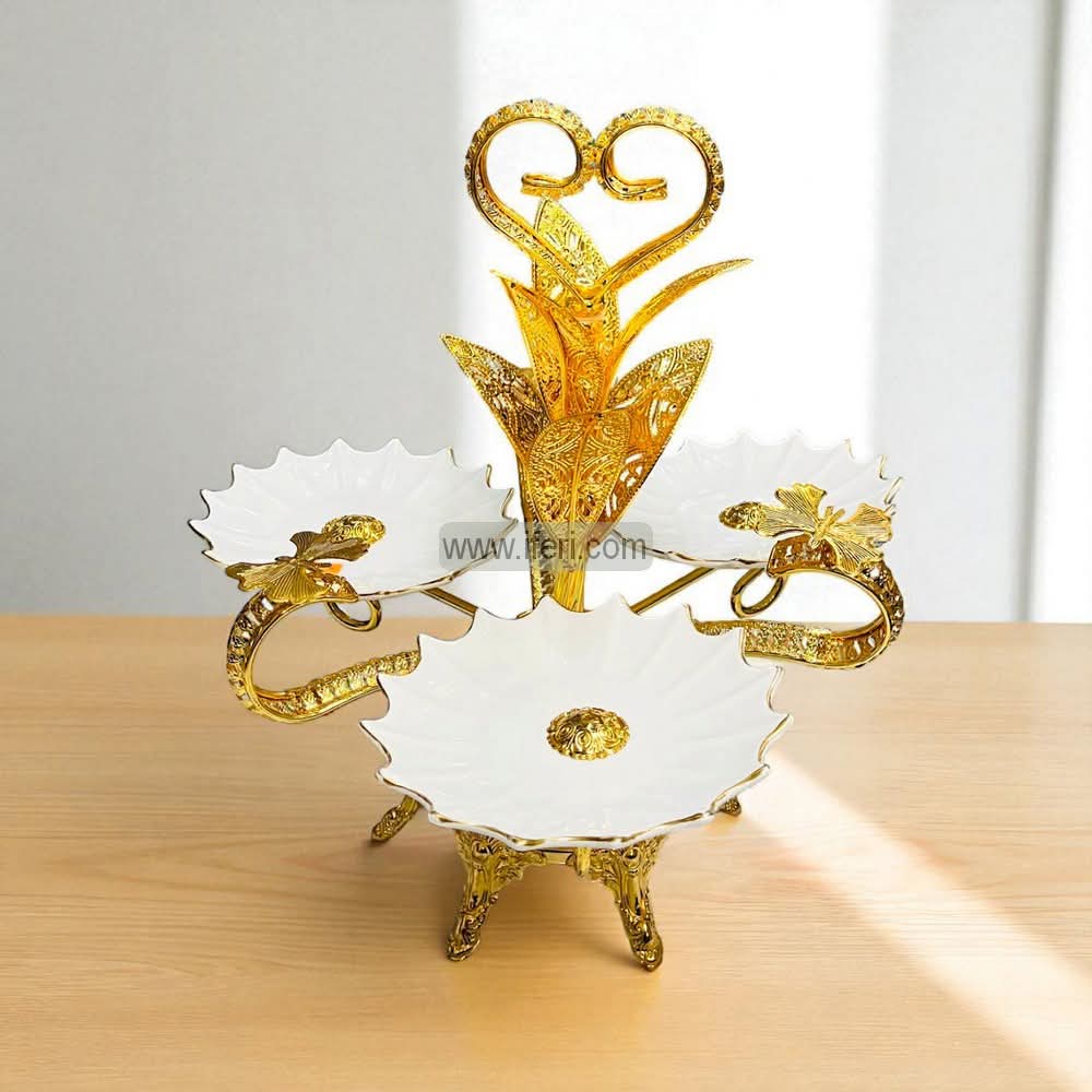 3 Tier Cake, Dessert, Appetizer Serving Platter / Stand GA8357