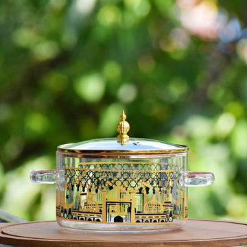 1.8 Liter Heat Resistant Borosilicate Glass Cooking Pot BS073