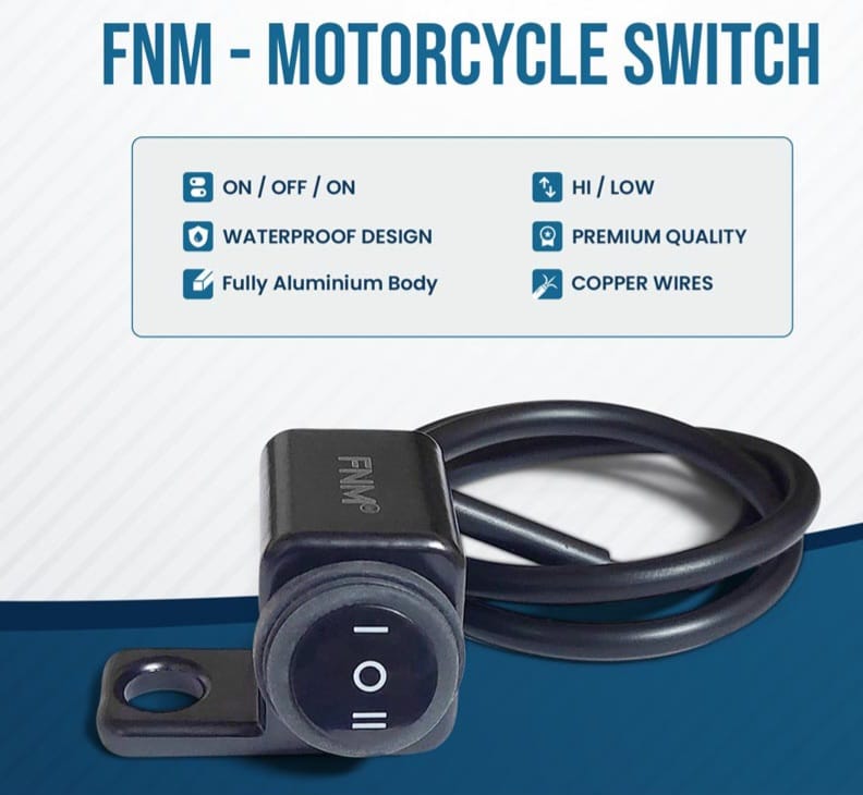 FNM - Motorcycle Fog Light Switch
