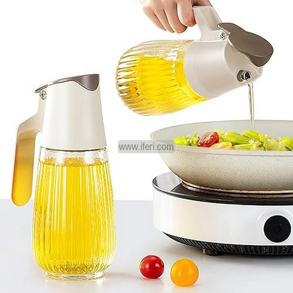 500ml Glass Oil Vinegar Dispenser Bottle, Jar EB21501