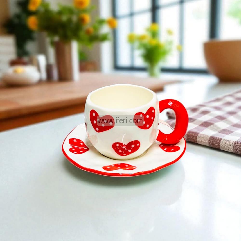 Ceramic Tea, Coffee Cup & Saucer Set GA8320