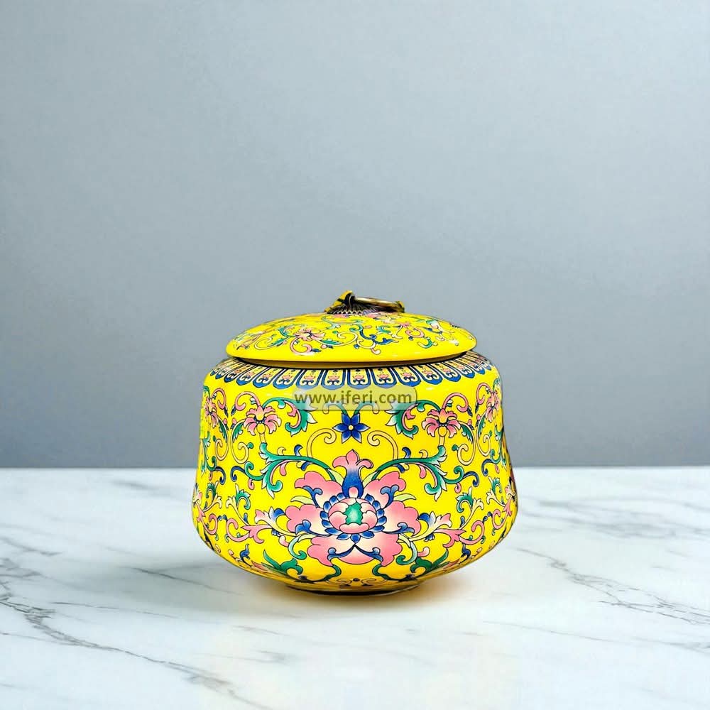 5.4 Inch Ceramic Candy Box, Candy Pot  MT604