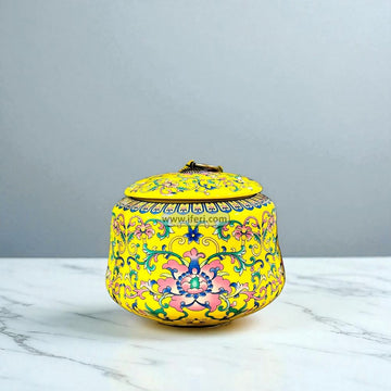 5.4 Inch Ceramic Candy Box, Candy Pot  MT604