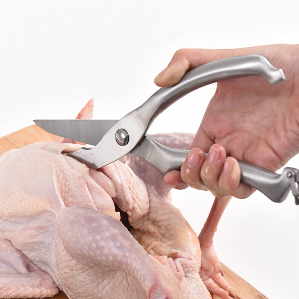 10 Inch Heavy Duty Multipurpose Kitchen Poultry Scissors Kitchen Shears Fish Meat BBQ Shears LB6321