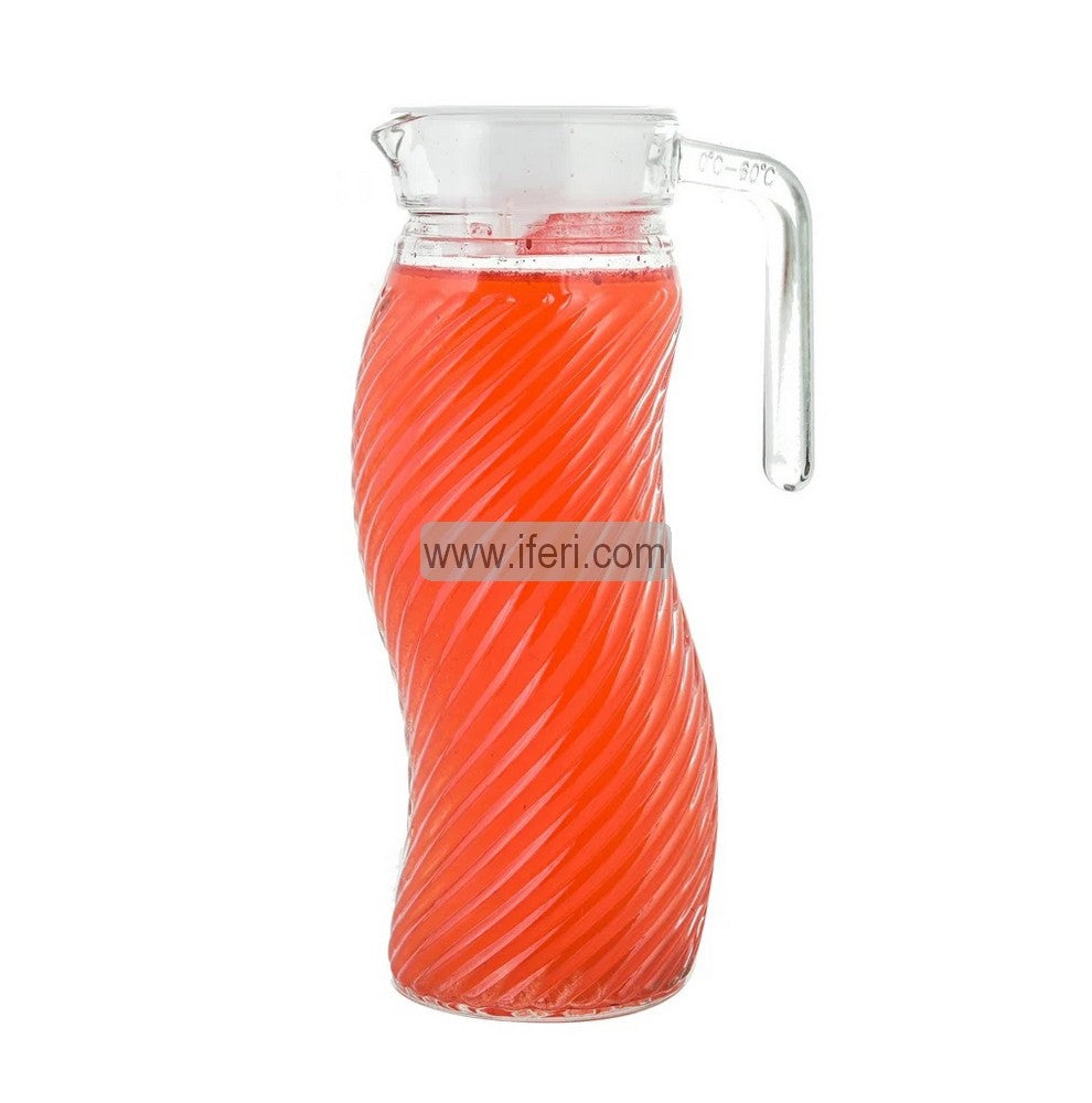 1 Liter Glass Water Juice Jug UNQ0379