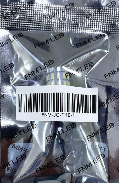 FNM  T10 PARKING LED LIGHT. (1 piece) (T10 Socket)-1 Year Warranty.