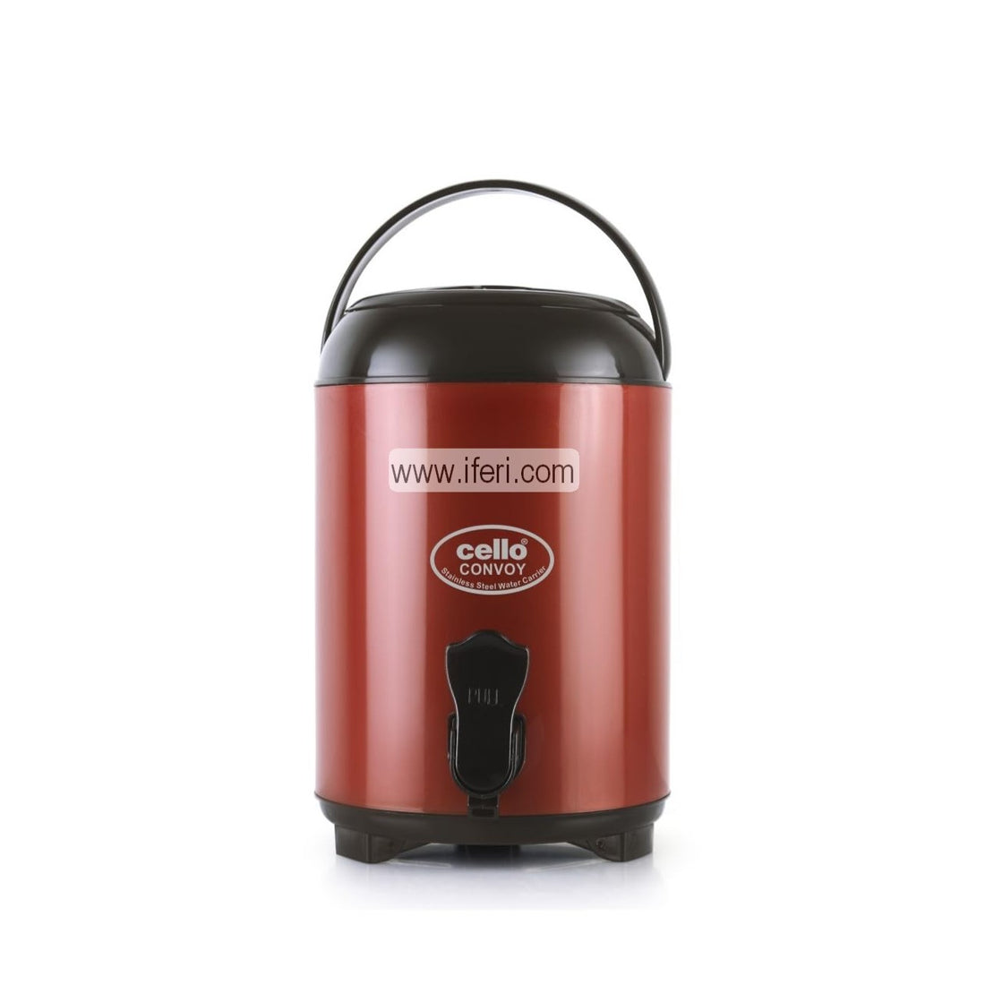 8 Liter Cello Jaguar Stainless Steel Insulated Water Jug with Tap ALM6481