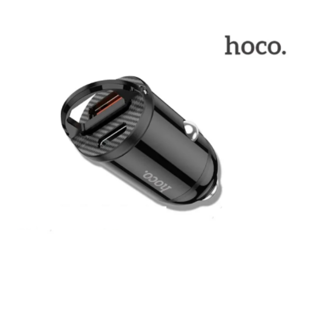 Hoco Z53A Car charger (30W With Type-C Cable) GDP1028