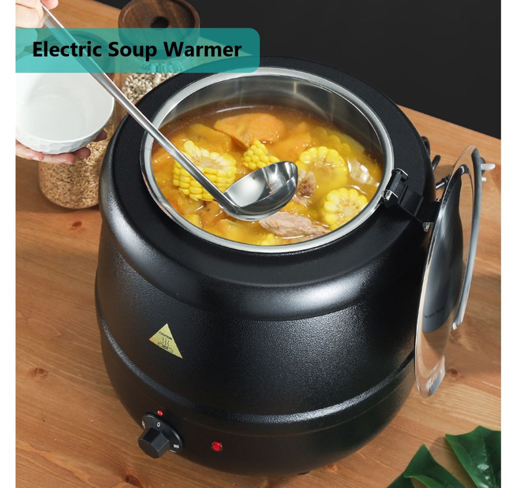 10L Electric Soup Tureen Kettle with Stainless Steel Container EB2040