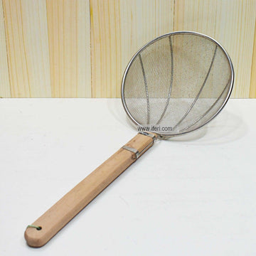 22 inch Stainless Steel Skimmer Spoon Colander Strainer for Cooking and Frying SN0695 Price in Bangladesh - iferi.com