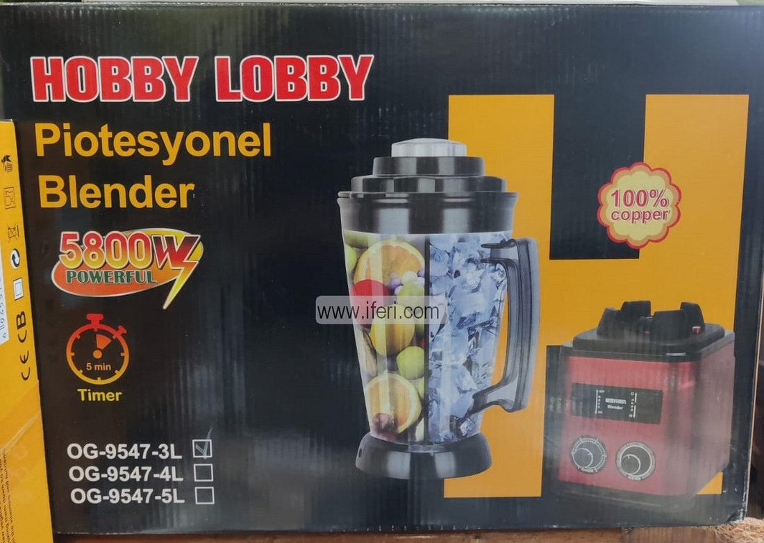 Hobby Lobby Professional Commercial 3 Liters Blender OG9547 Price in Bangladesh - iferi.com