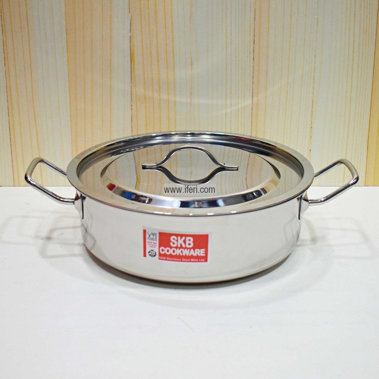 32 cm SKB Stainless Steel Saucepan SN0704-4 Price in Bangladesh - iferi.com