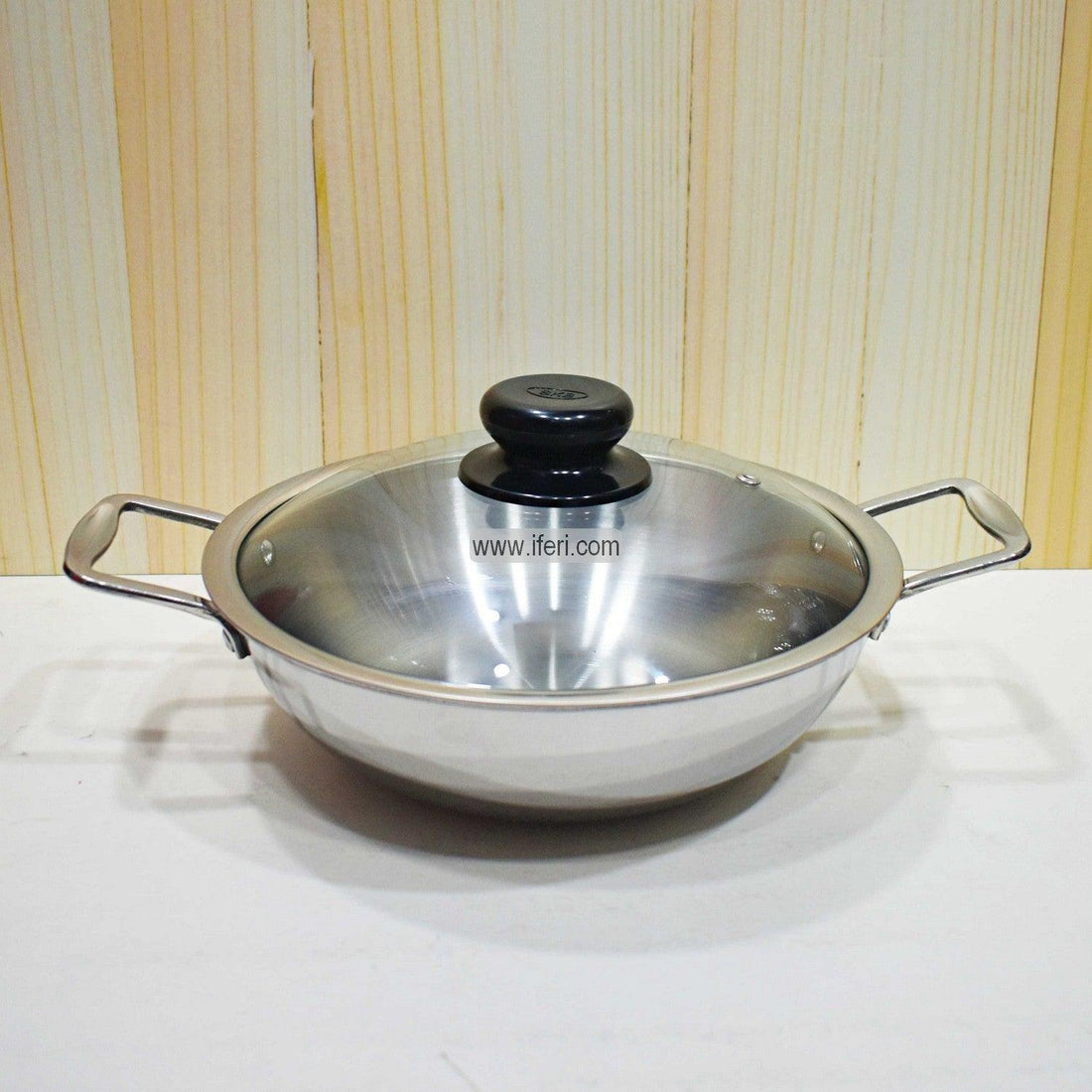 22 cm SKB Stainless Steel 3 layer Korai SN0705-11-1 Price in Bangladesh - iferi.com