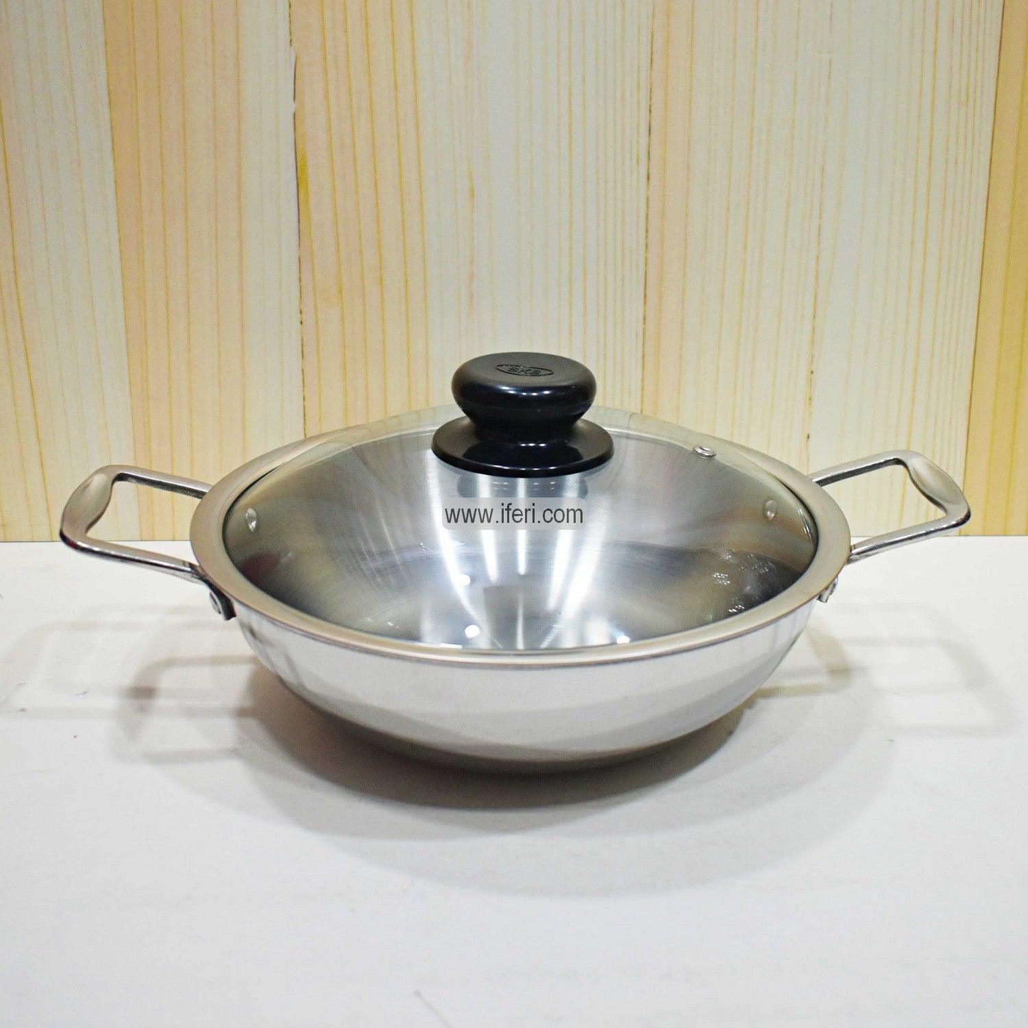 20 cm SKB Stainless Steel 3 layer Korai SN0705-11 Price in Bangladesh - iferi.com