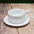 19 pcs White Ceramic Soup Set SN4875 Price in Bangladesh - iferi.com