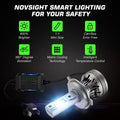 NovSight N37 LED Light H4 Socket For Car or Bike price in Bangladesh