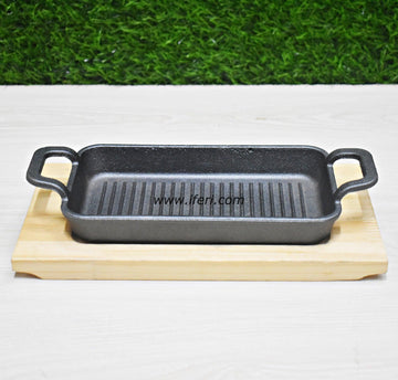 10.5 Inch Cast Iron Sizzling Steak Plate SN5023 Price in Bangladesh - iferi.com