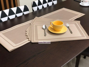 7 Pcs Washable PVC Table Mats RJ14279 Price in Bangladesh - iferi.com