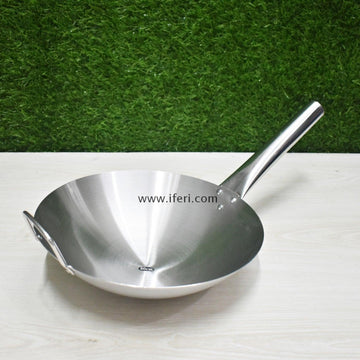 34cm Stainless Steel Cooking Karai TB8465 Price in Bangladesh - iferi.com