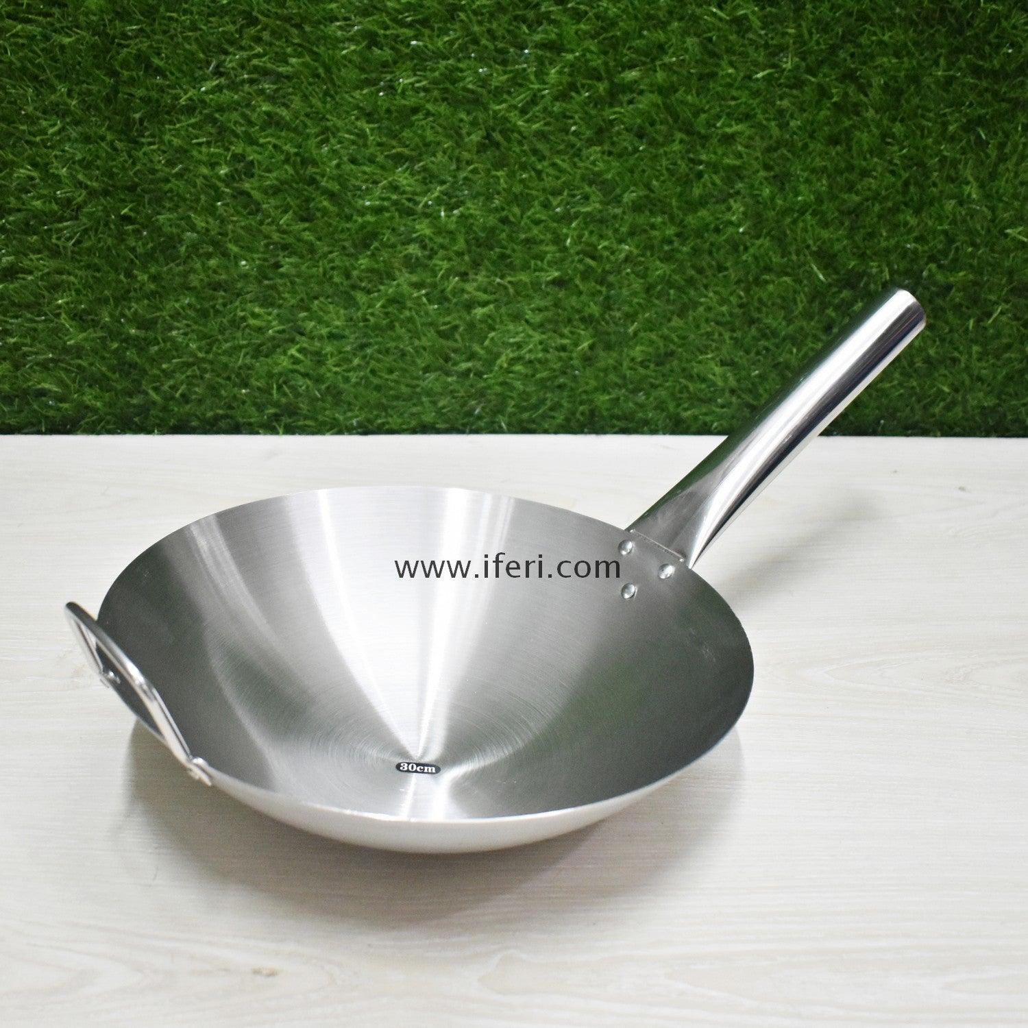 36cm Stainless Steel Cooking Karai TB8465 Price in Bangladesh - iferi.com