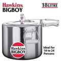 18 Litre Original Hawkins Classic Pressure Cooker BCG3331 Price in Bangladesh - iferi.com
