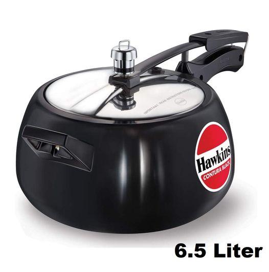 6.5 Litre Original Hawkins Contura Black Pressure Cooker BSG3321 Price in Bangladesh - iferi.com