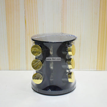 12 Pcs Spice Jar Set with Revolving Stand EB2195 Price in Bangladesh - iferi.com