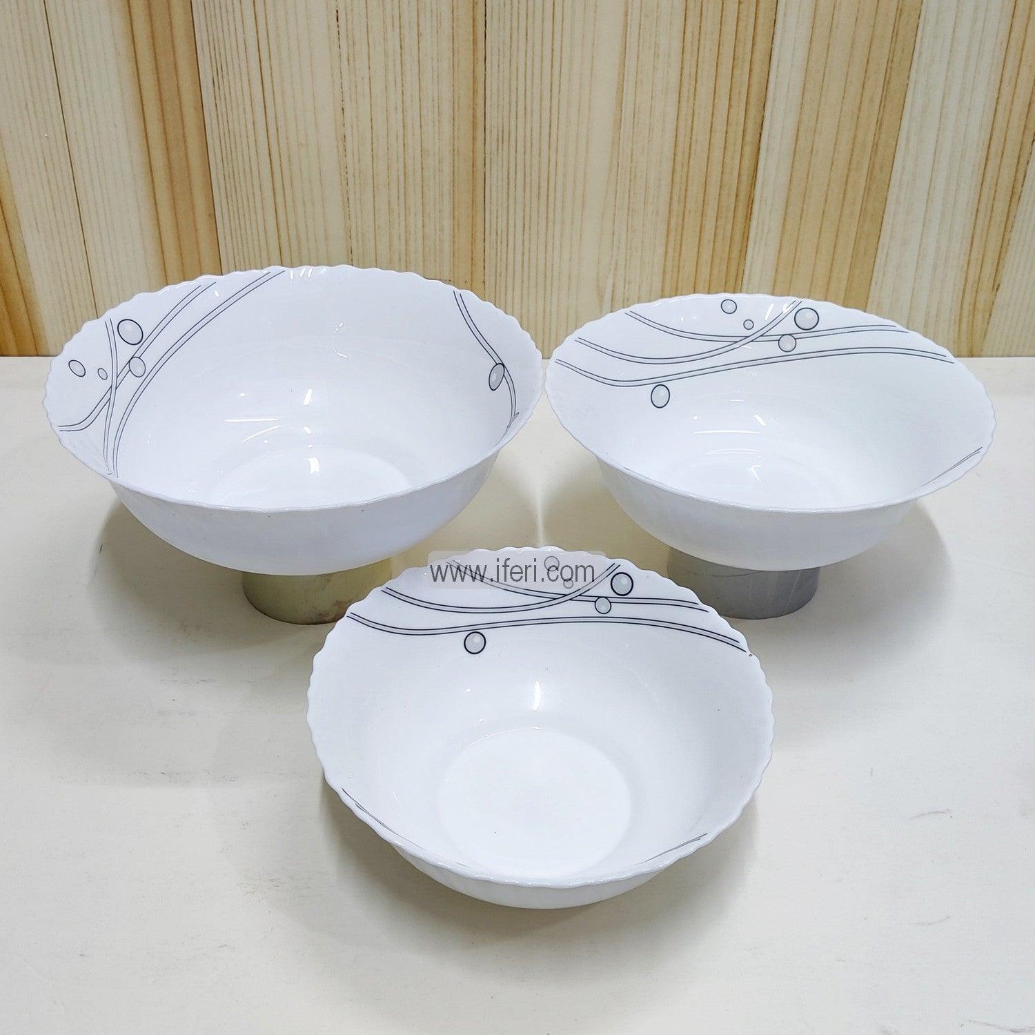 3 pcs Pyrex Curry Bowl Set KML0759 Price in Bangladesh - iferi.com