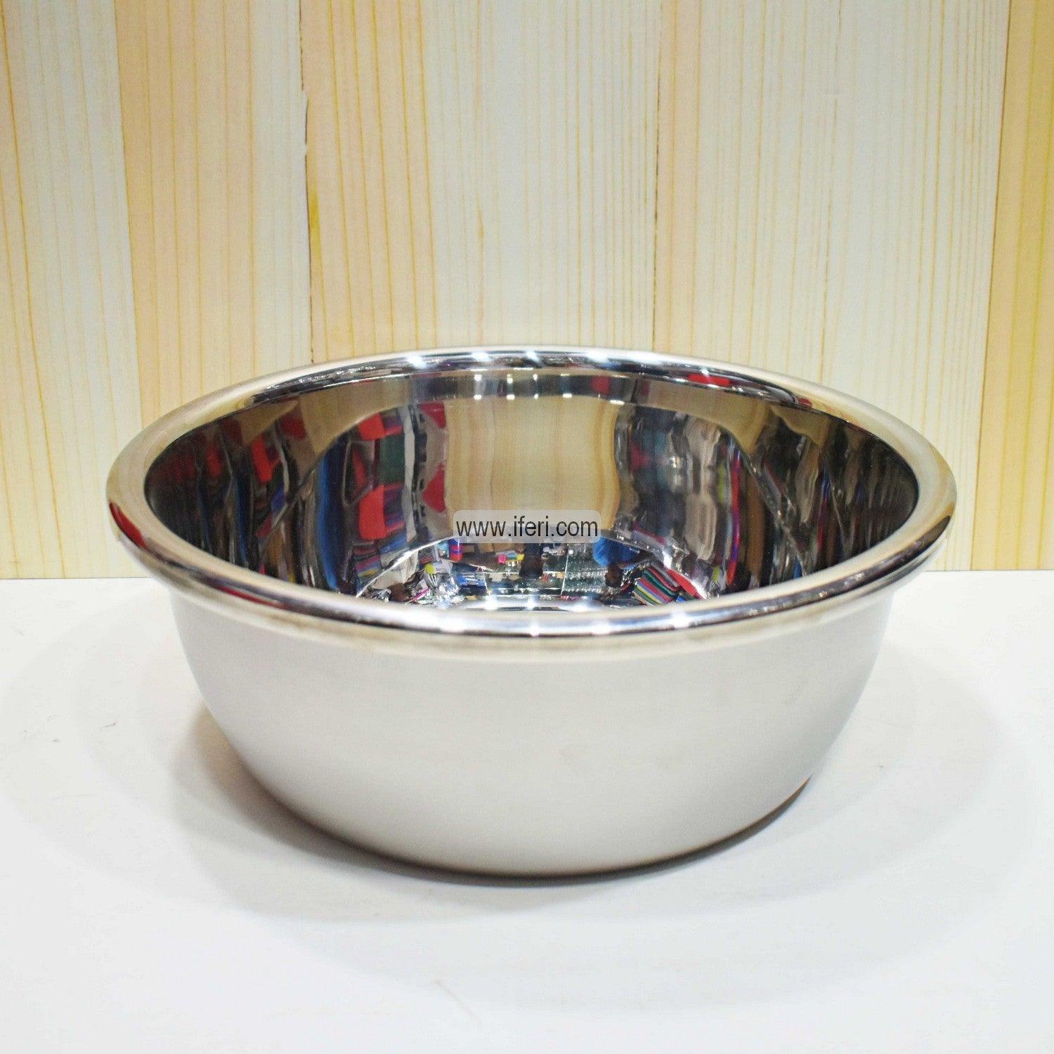 34 cm Stainless Steel Mixing Bowl SN0609-1 Price in Bangladesh - iferi.com