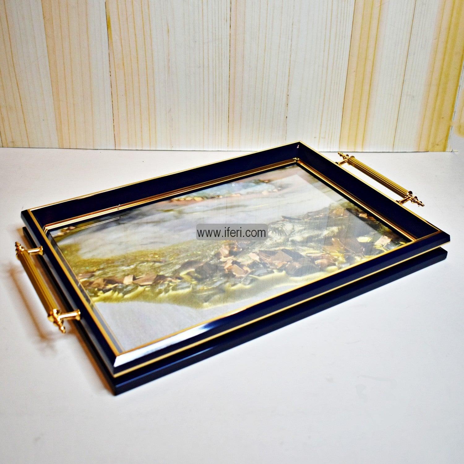 17 Inch Fiber Exclusive Turkish Serving Tray 