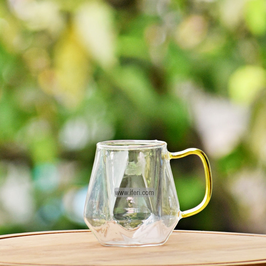 3.5 Inch Borosilicate Glass Tea Coffee Mug RY03878