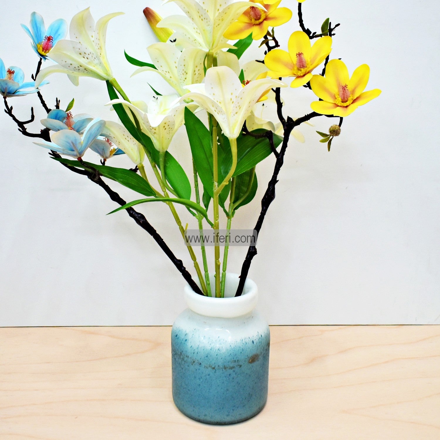 6 Inch Glass Decorative Flower Vase FT1354
