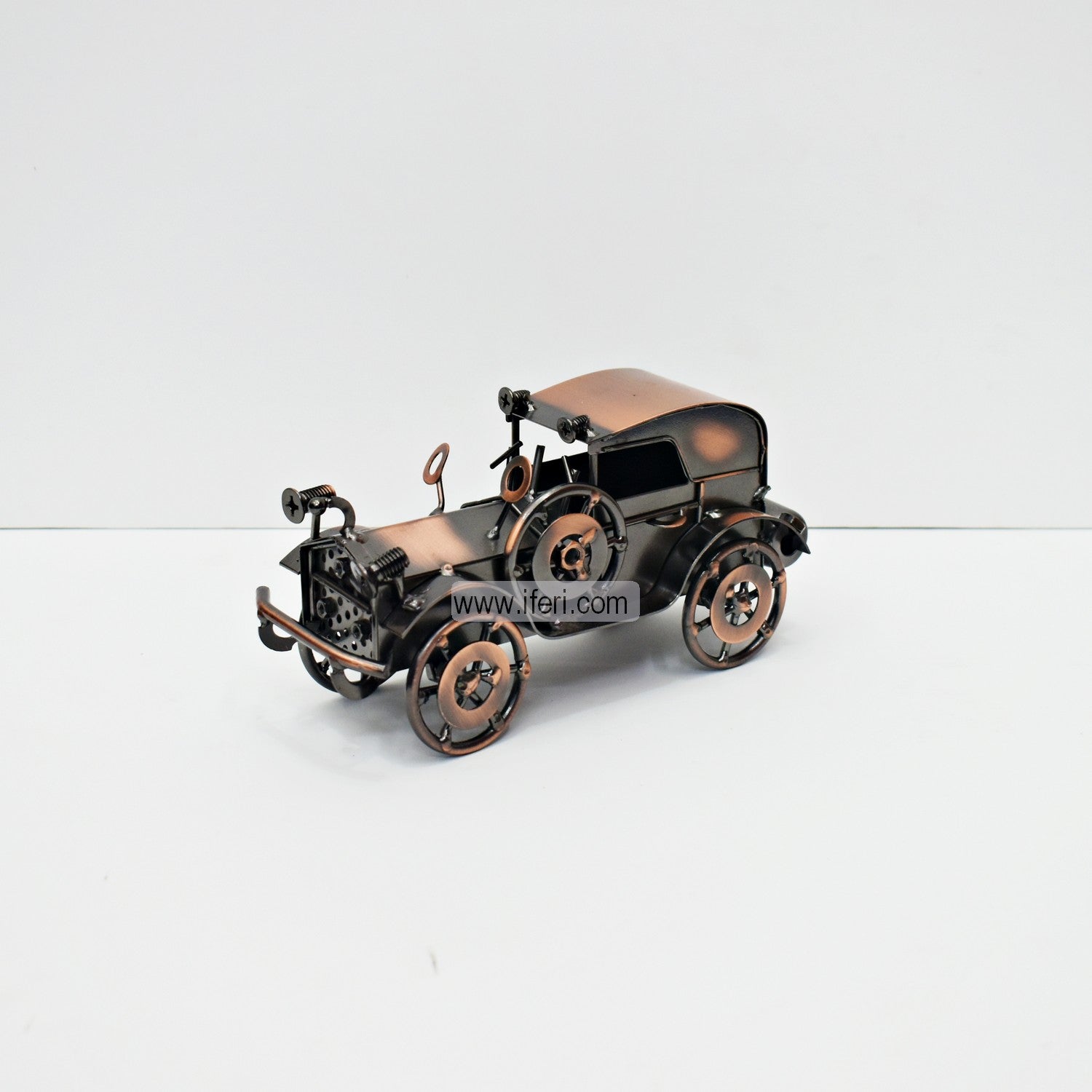 8 Inch Metal Vintage Car Model Sculpture Showpiece RY03847