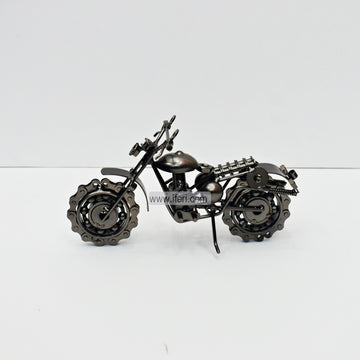 7.5 Inch Metal Motorcycle Model Sculpture Showpiece RY03860