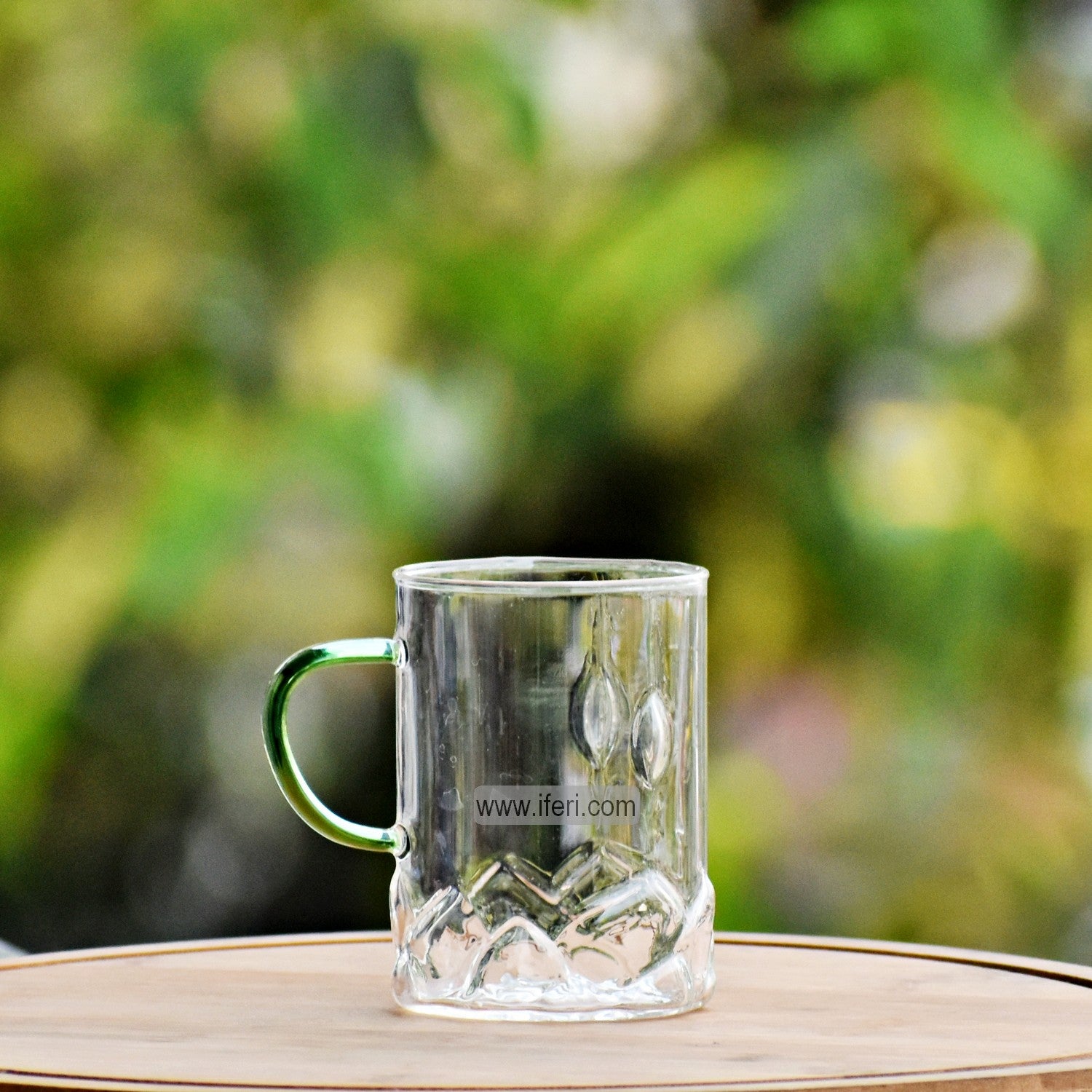 4 Inch Borosilicate Glass Coffee Mug TB1432